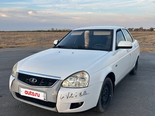 2009 Lada (ВАЗ) Priora I, белый, 365000 рублей, вид 1