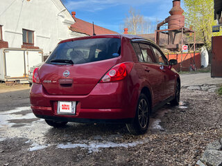 2005 Nissan Tiida I, красный, 450000 рублей, вид 5