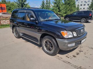 2001 Lexus LX 470 II, чёрный, 2400000 рублей, вид 3