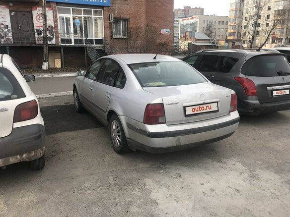 1997 Volkswagen Passat B5, серебристый - вид 3