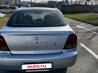 2001 Toyota Platz, серый, 365000 рублей, вид 3