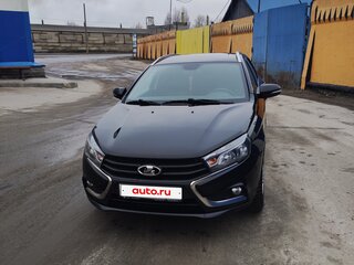 2020 Lada (ВАЗ) Vesta SW I, чёрный, 1230000 рублей, вид 3