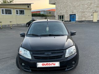 2013 Lada (ВАЗ) Granta I, чёрный, 300000 рублей, вид 2