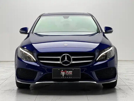 2018 Mercedes-Benz C-Класс 180 IV (W205) Рестайлинг, синий, 1913004 рублей, вид 2