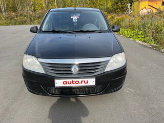 2010 Renault Logan I Рестайлинг, чёрный, 450000 рублей, вид 1