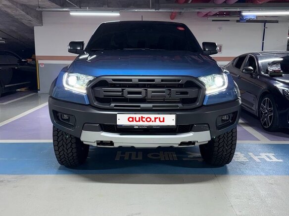 2022 Ford Ranger Raptor T6 Рестайлинг 2, синий, 6000000 рублей - вид 1