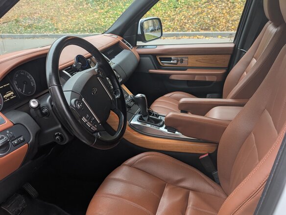 2012 Land Rover Range Rover Sport I Рестайлинг, белый, 1800000 рублей - вид 6