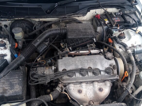 2000 Honda Civic Ferio II, белый, 270000 рублей - вид 8