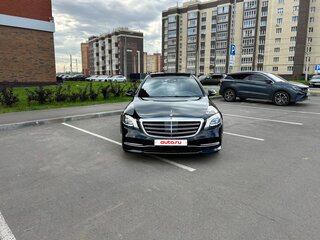 2019 Mercedes-Benz S-Класс 450 VI (W222, C217) Рестайлинг, чёрный, 4520000 рублей, вид 2