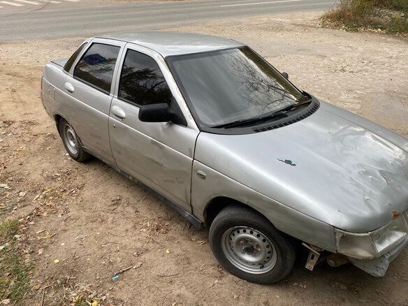2001 Lada (ВАЗ) 2110, серебристый, 65000 рублей - вид 2