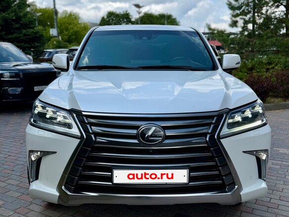2020 Lexus LX 450d III Рестайлинг 2, белый, 7550000 рублей - вид 1