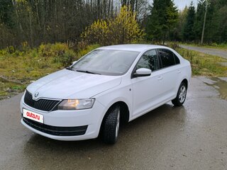 2015 Skoda Rapid I, белый, 700000 рублей, вид 1