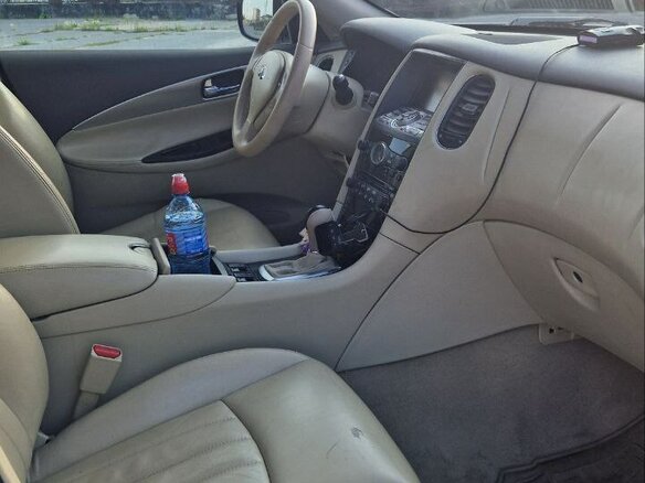 2008 Infiniti EX EX35 5-speed I (J50), белый, 1350000 рублей - вид 14
