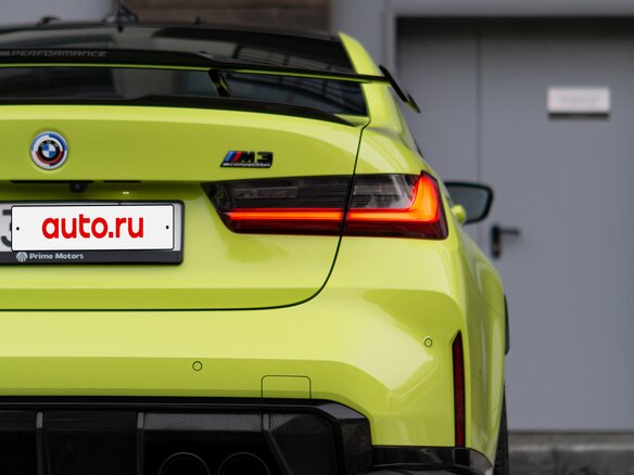 2022 BMW M3 Competition Package VI (G80), жёлтый, 9300000 рублей - вид 28