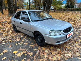 2005 Hyundai Accent ТагАЗ II, серебристый, 300000 рублей, вид 4