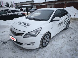 2016 Hyundai Solaris I Рестайлинг, белый, 500000 рублей, вид 2