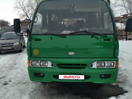 1989 Hyundai County, зелёный, 250000 рублей, вид 1