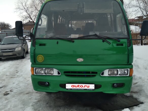 1989 Hyundai County, зелёный, 250000 рублей