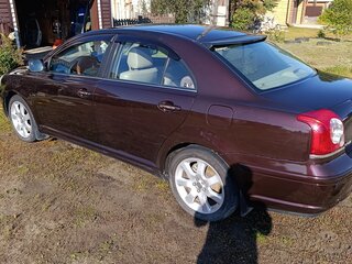 2007 Toyota Avensis II Рестайлинг, пурпурный, 970000 рублей, вид 3