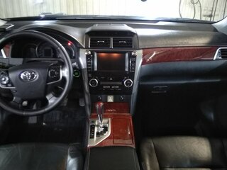2012 Toyota Camry VII (XV50), чёрный, 1900000 рублей, вид 4