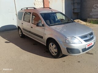 2013 Lada (ВАЗ) Largus I, серебристый, 575000 рублей, вид 2