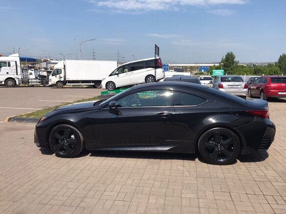 2015 Lexus RC 350 I, чёрный, 3250000 рублей - вид 2