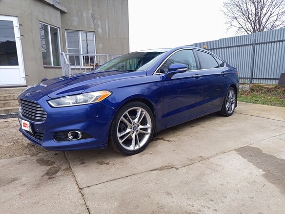 2012 Ford Fusion (North America) II, синий, 1200000 рублей