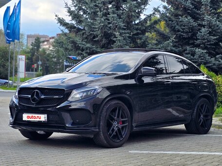 2017 Mercedes-Benz GLE Coupe AMG 43 AMG I (C292), чёрный, 3999000 рублей, вид 1