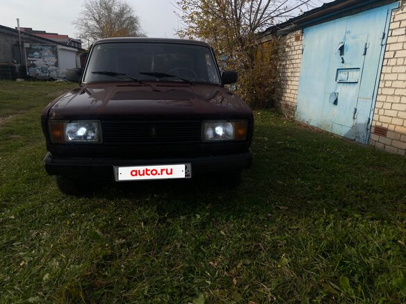 2007 Lada (ВАЗ) 2105, фиолетовый, 70000 рублей - вид 1