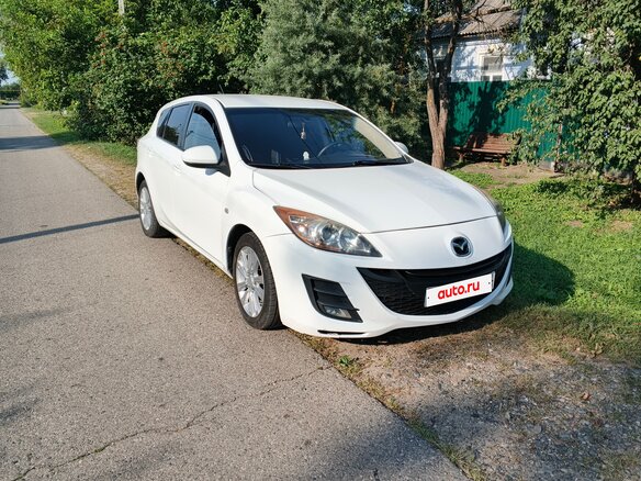 2010 Mazda 3 II (BL), белый, 775000 рублей - вид 1