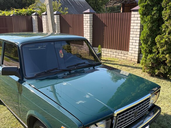 2007 Lada (ВАЗ) 2107, зелёный, 270000 рублей