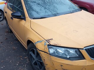 2014 Skoda Octavia III (A7), жёлтый, 410000 рублей, вид 2