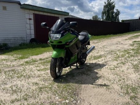 1995 Kawasaki ZZR 400, чёрный, 245000 рублей, вид 4
