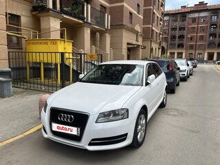 2012 Audi A3 II (8P) Рестайлинг 2, белый, 850000 рублей, вид 1