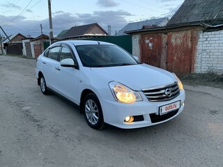 2013 Nissan Almera III (G15), белый, 890000 рублей, вид 2