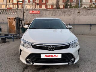 2017 Toyota Camry VII (XV50) Рестайлинг, белый, 2850000 рублей, вид 1