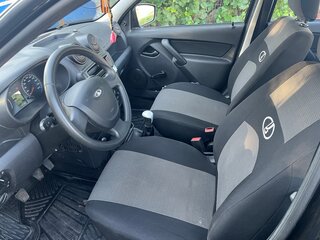 2015 Lada (ВАЗ) Granta I, чёрный, 560000 рублей, вид 2