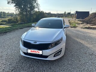 2015 Kia Optima III Рестайлинг, белый, 1490000 рублей, вид 2