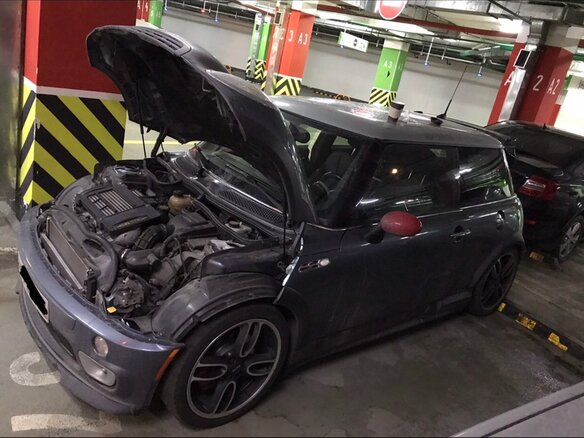2006 Mini Hatch John Cooper Works GP I (R50), серый - вид 15