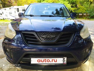 2013 Chery Tiggo (T11) I Рестайлинг (FL), синий, 530000 рублей, вид 4