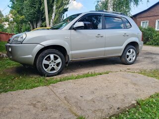 2007 Hyundai Tucson I, серебристый, 600000 рублей, вид 4