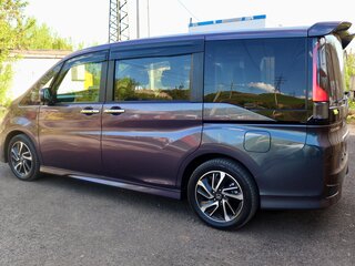 2015 Honda Stepwgn Spada V, фиолетовый, 1695000 рублей, вид 4