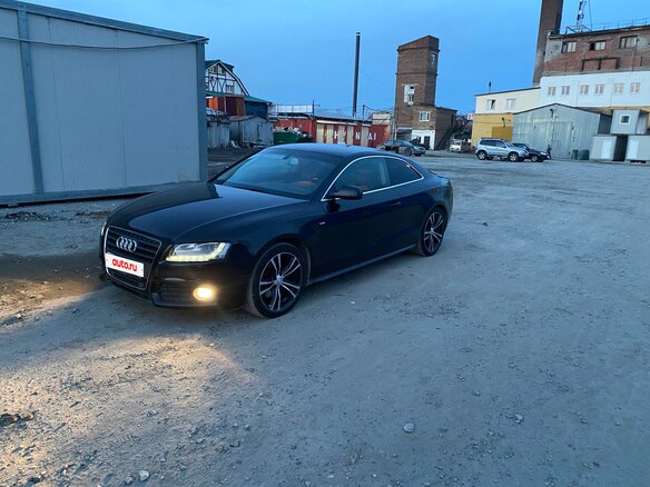 2010 Audi A5 I (8T), чёрный, 1100000 рублей - вид 1
