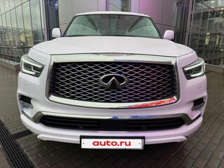 2018 Infiniti QX80 I Рестайлинг 2, белый, 4749000 рублей, вид 2