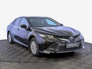 2020 Toyota Camry VIII (XV70), чёрный, 2645000 рублей, вид 3