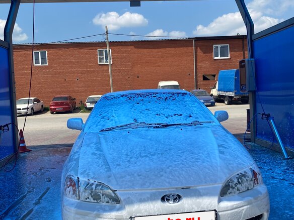 1999 Toyota Cynos II (L52, L54), белый, 290000 рублей