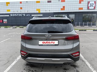 2019 Hyundai Santa Fe IV, серый, 2900000 рублей, вид 4