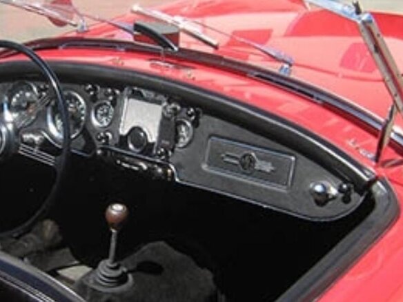 1962 MG MGA, красный - вид 7