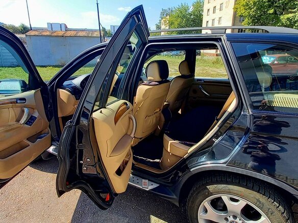 2002 BMW X5 3.0i I (E53), чёрный, 769283 рублей - вид 15