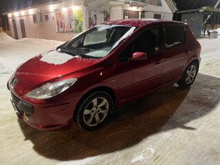 2007 Peugeot 307 I Рестайлинг, красный, 480000 рублей, вид 1